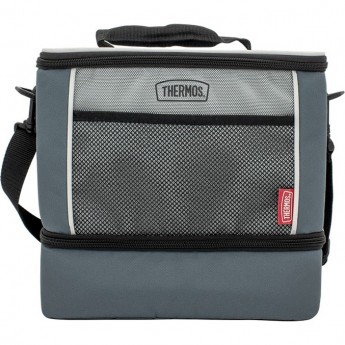 Термосумка THERMOS E5 DUAL LUNCH BOX 9 л, серый Термосумка THERMOS E5 DUAL LUNCH BOX 9 л, серый